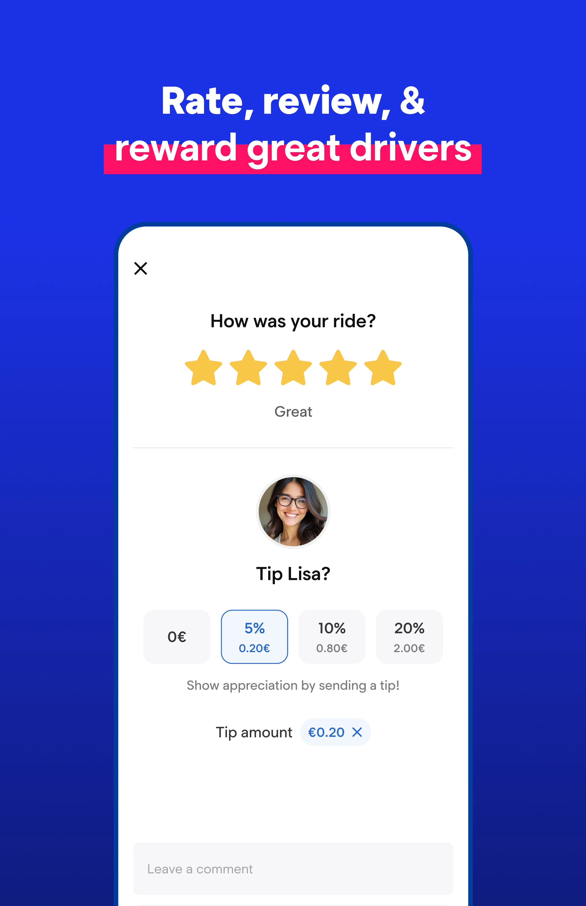 eCabs: Request a Ride screenshot